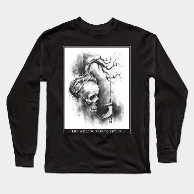 The Willingness To Let Go Long Sleeve T-Shirt by cwehrle